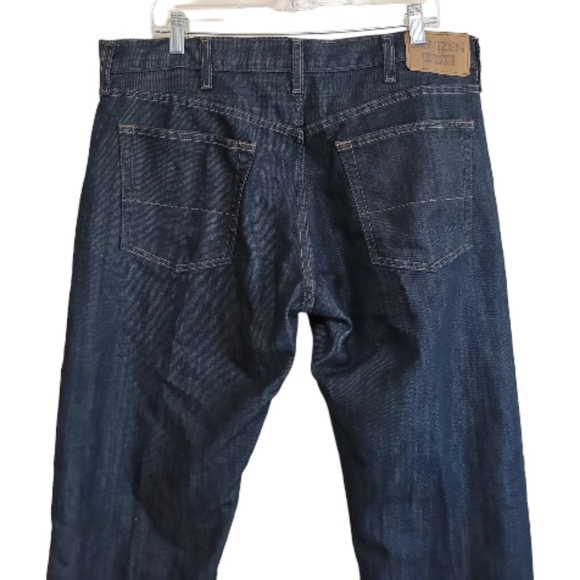 Levi's Men's Blue Denim Straight Fit Jeans Size 38X32 - Picture 5 of 7